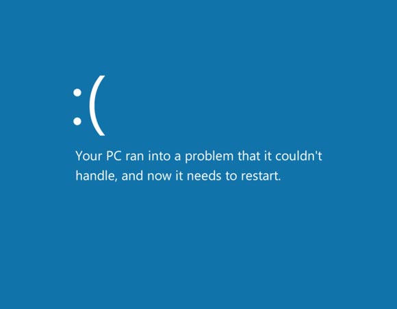 Why Windows 8 installation failed on Virtual Machine  Blue Screen