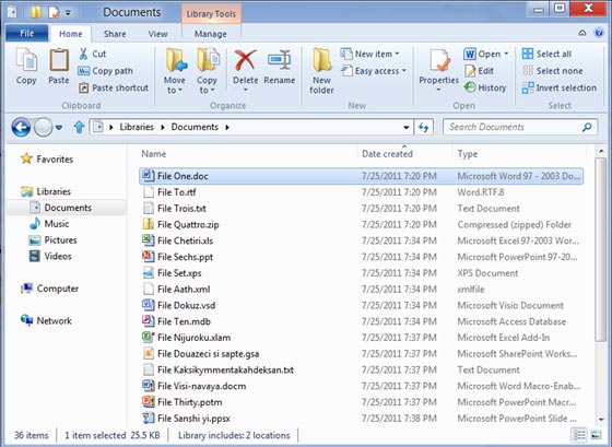 Windows 8 Explorer New