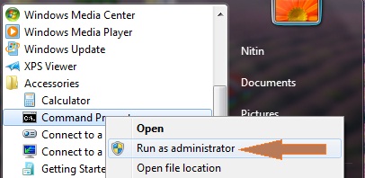 run cmd prompt as administrator - Blogsolute