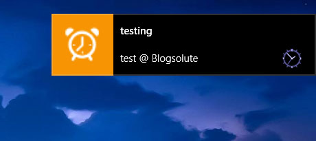 alarm hd windows 8 metro